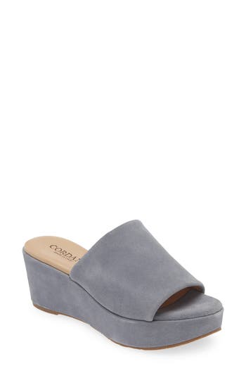 Cordani Riley Platform Wedge Slide Sandal