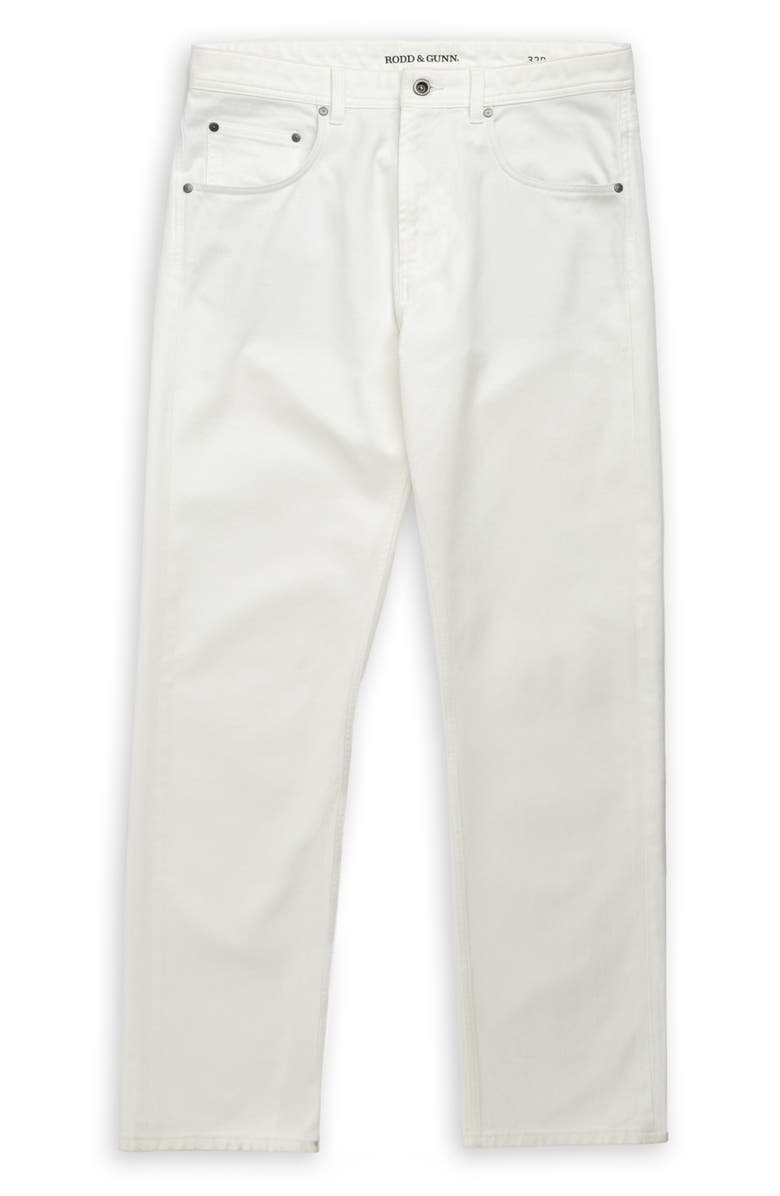 Rodd & Gunn Esslin Jeans, Alternate, color, Stark White
