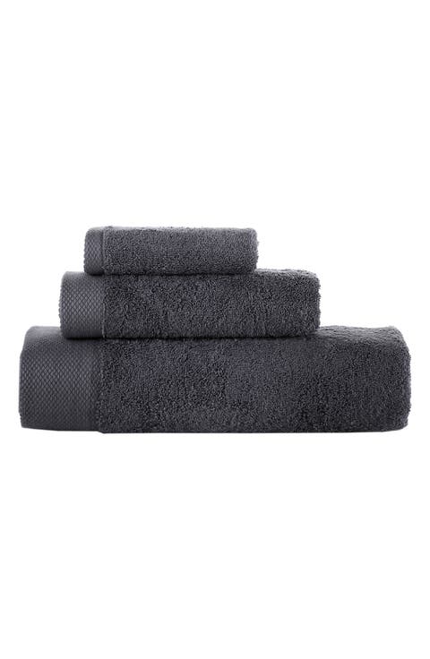 3-Piece Solid Signature Cotton Towel Set