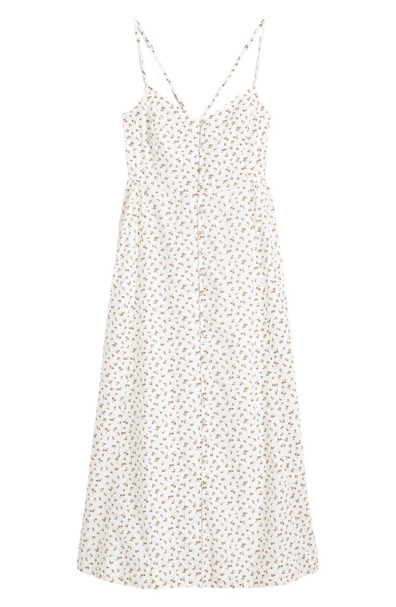 Madewell Floral Cotton Sundress, Main, color, 