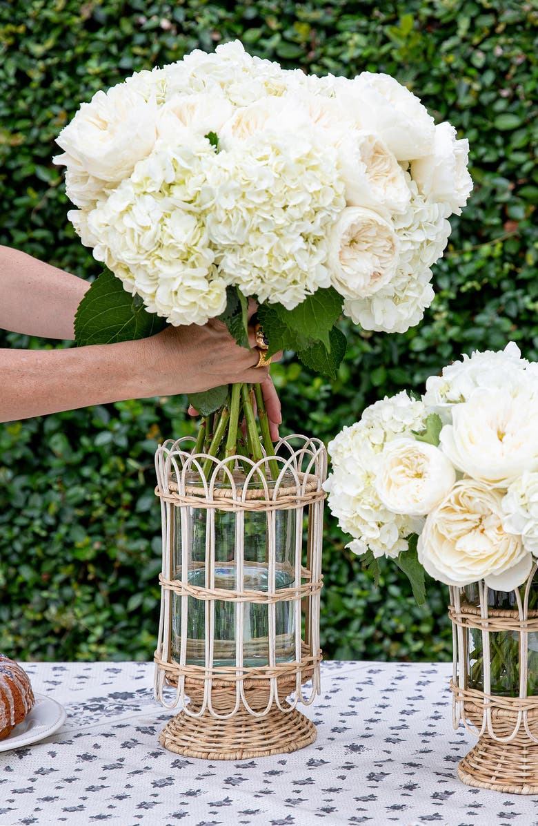 Juliska Provence Rattan 11.5-Inch Hurricane, Alternate, color, 