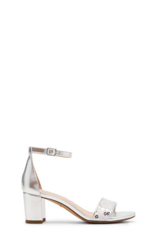 Steve Madden Jcarrson Ankle Strap Sandal In Silver