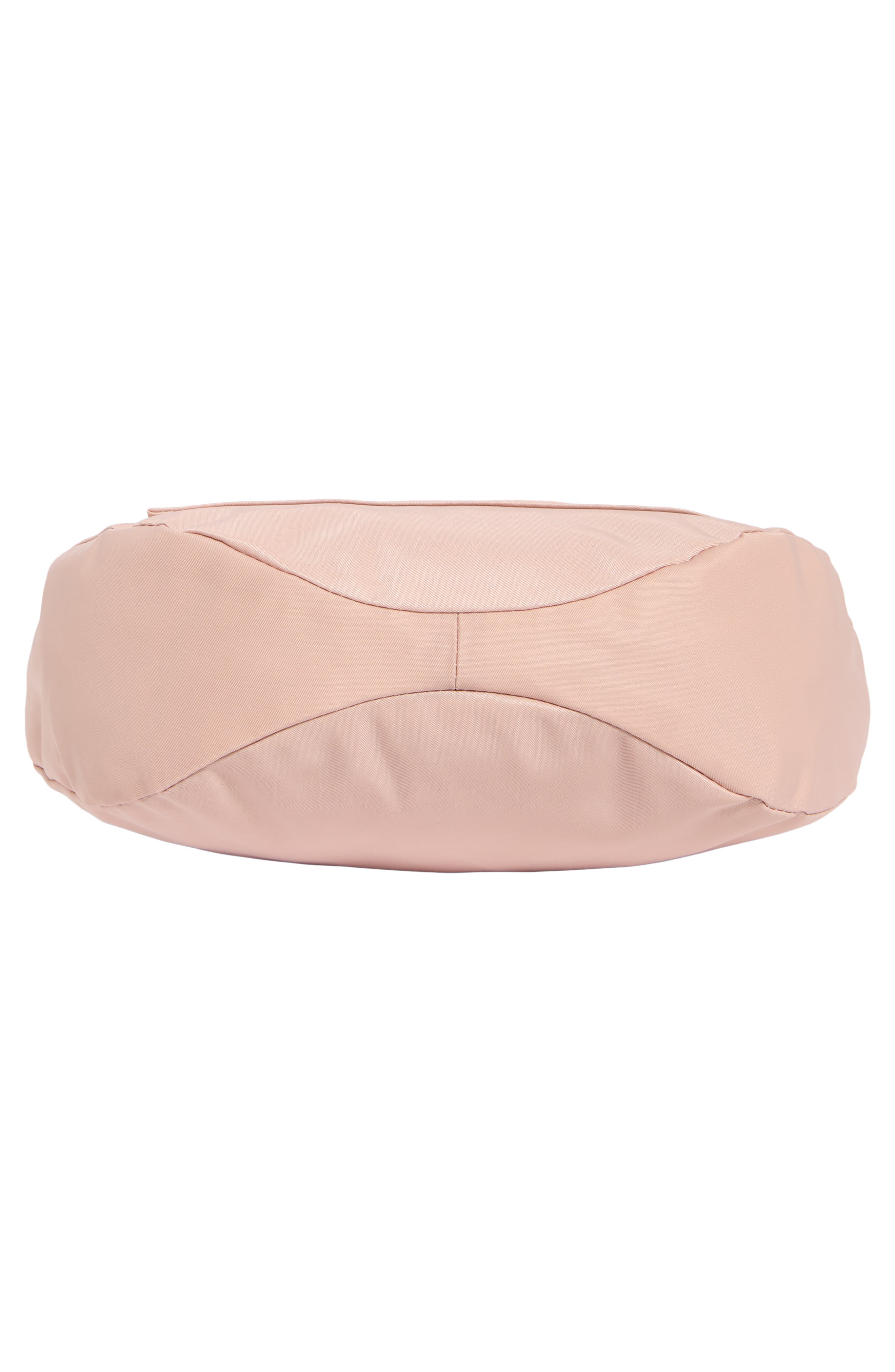 Preppy Nylon Mini Messenger Bag, Alternate, color, MISTY ROSE