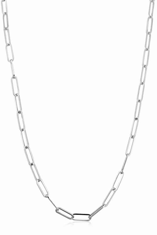 Oradina 14K Gold Venice Link Choker in White Gold at Nordstrom