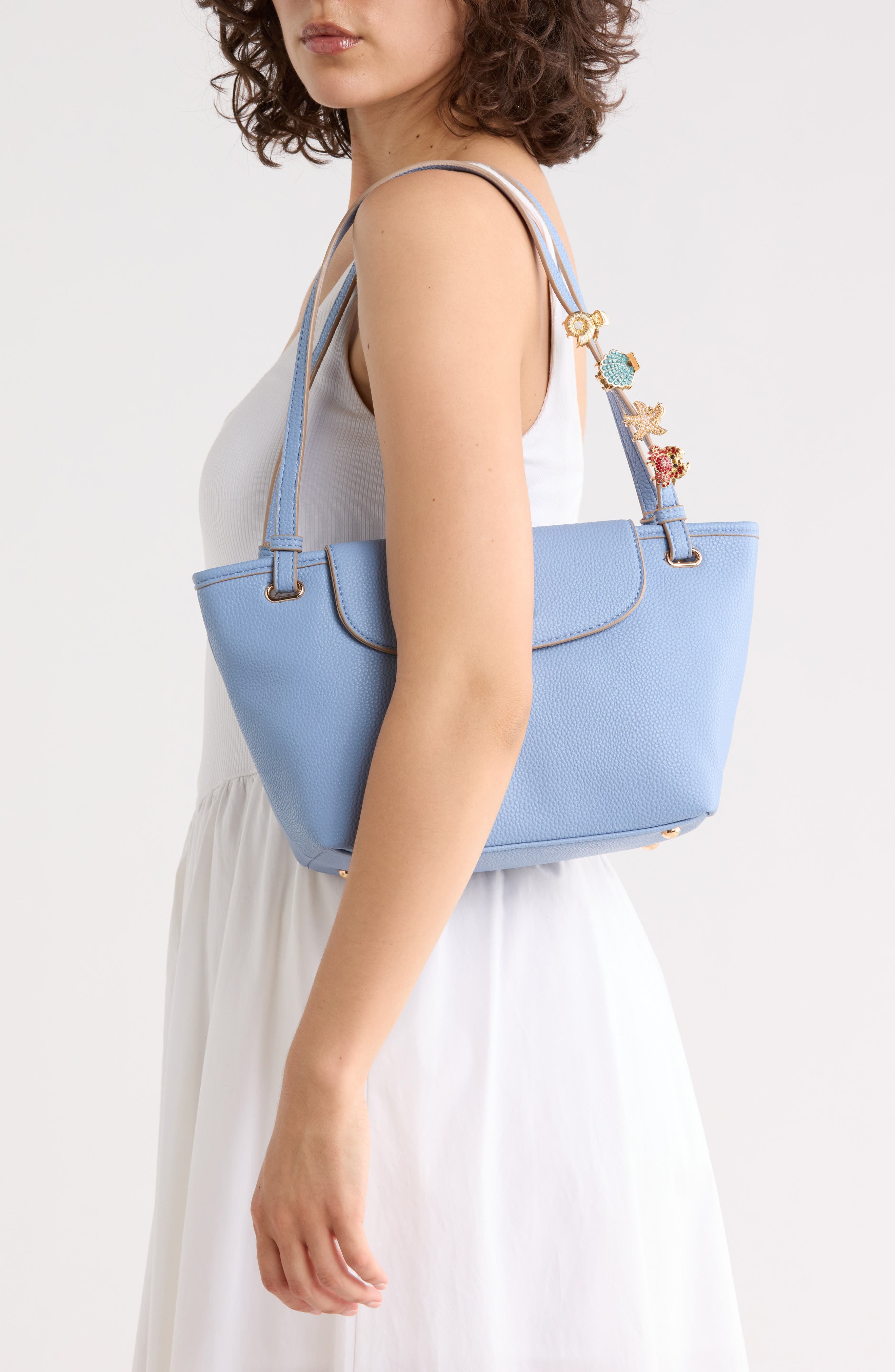 Annais Shoulder Bag, Alternate, color, CORNFLOWER BLUE