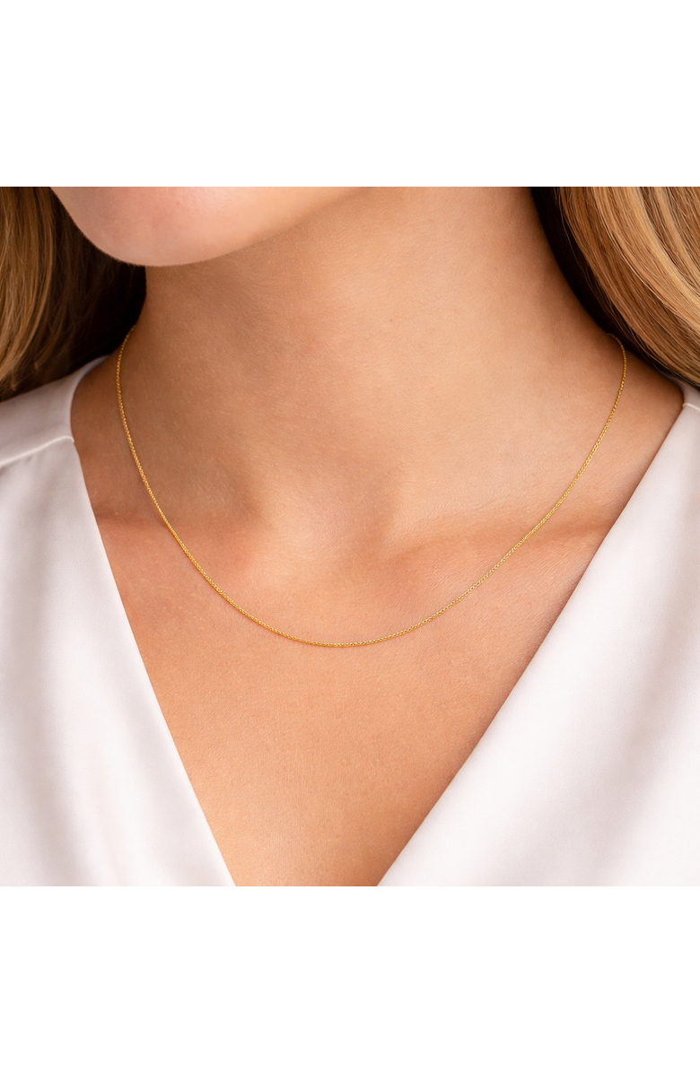 Donatello Gian Sterling Silver Gold Plated Pendant Necklace, Alternate, color, Gold