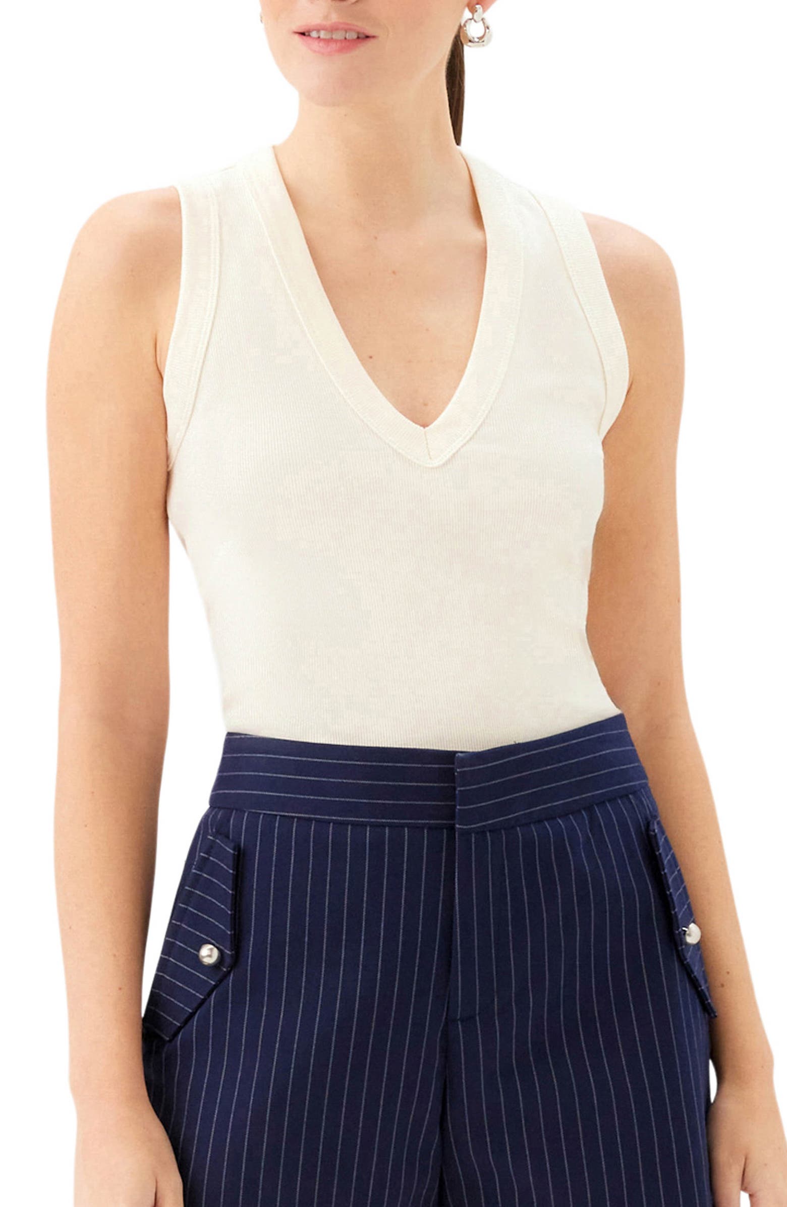 FIFTEEN TWENTY Doreen Rib Tank | Nordstrom