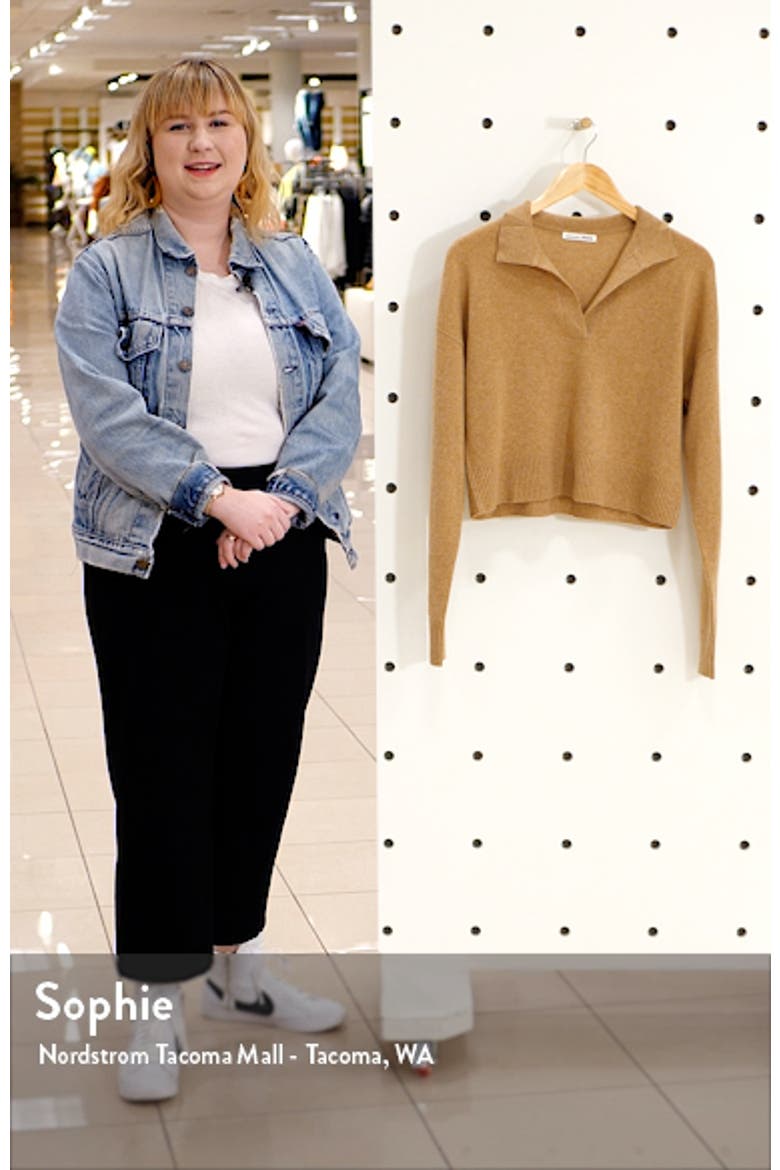 Cashmere Polo Sweater video