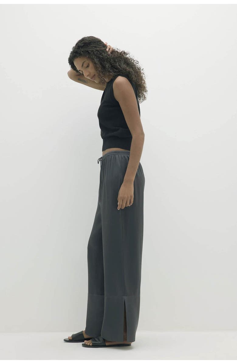 NAKED CASHMERE Sylvie Cashmere Sweater Vest, Alternate, color, Black