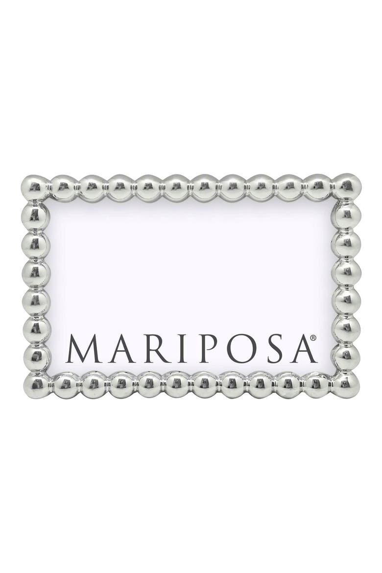 Baubles Picture Frame, Main, color, SILVER