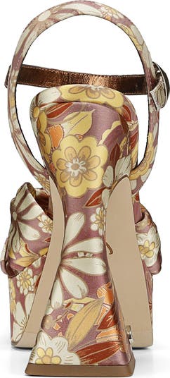 Audrea Block Heel Platform Sandal