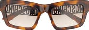 Moschino 53mm Rectangular Sunglasses