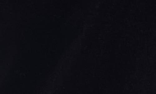 Cece Puff Sleeve Stretch Velvet Top In Black