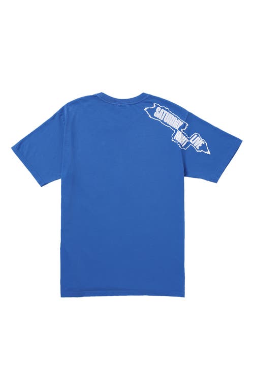 VOLCOM VOLCOM X SNL PUNKER CREWNECK COTTON JERSEY T-SHIRT