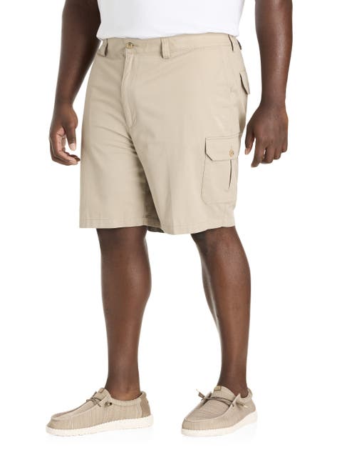 Big & Tall Continuous Comfort Cotton Cargo Shorts