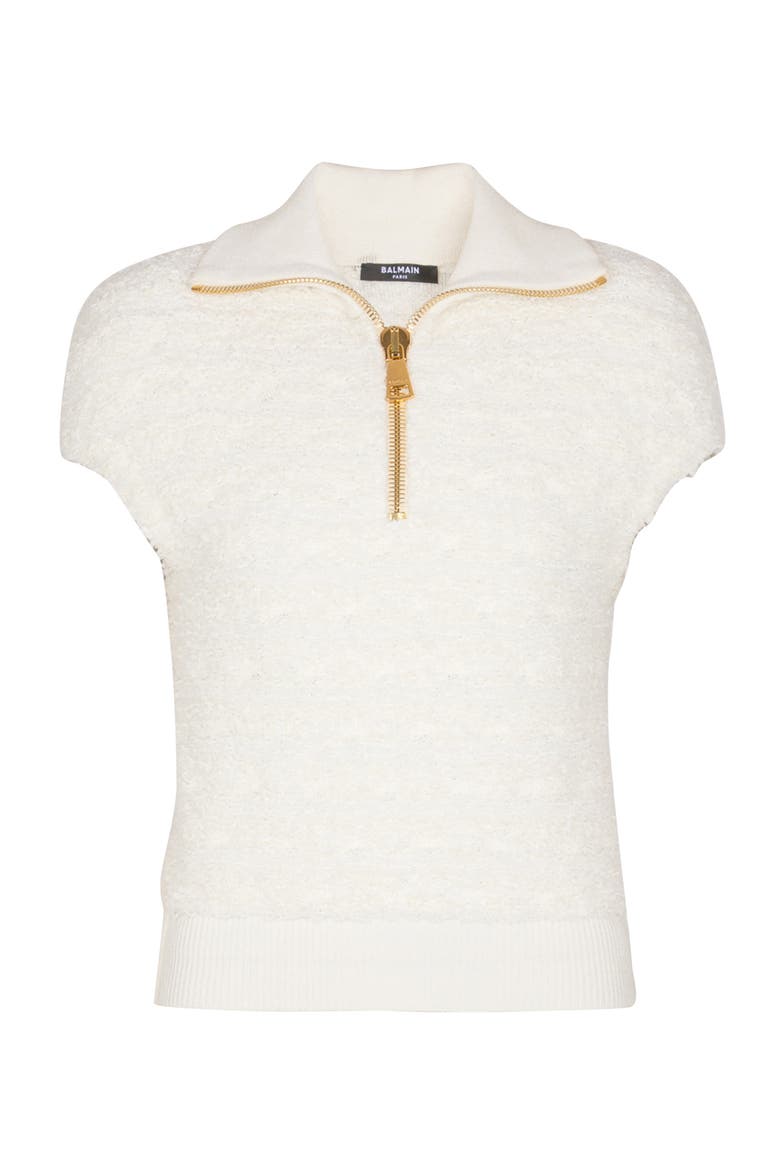Tweed Top, Alternate, color, Beige