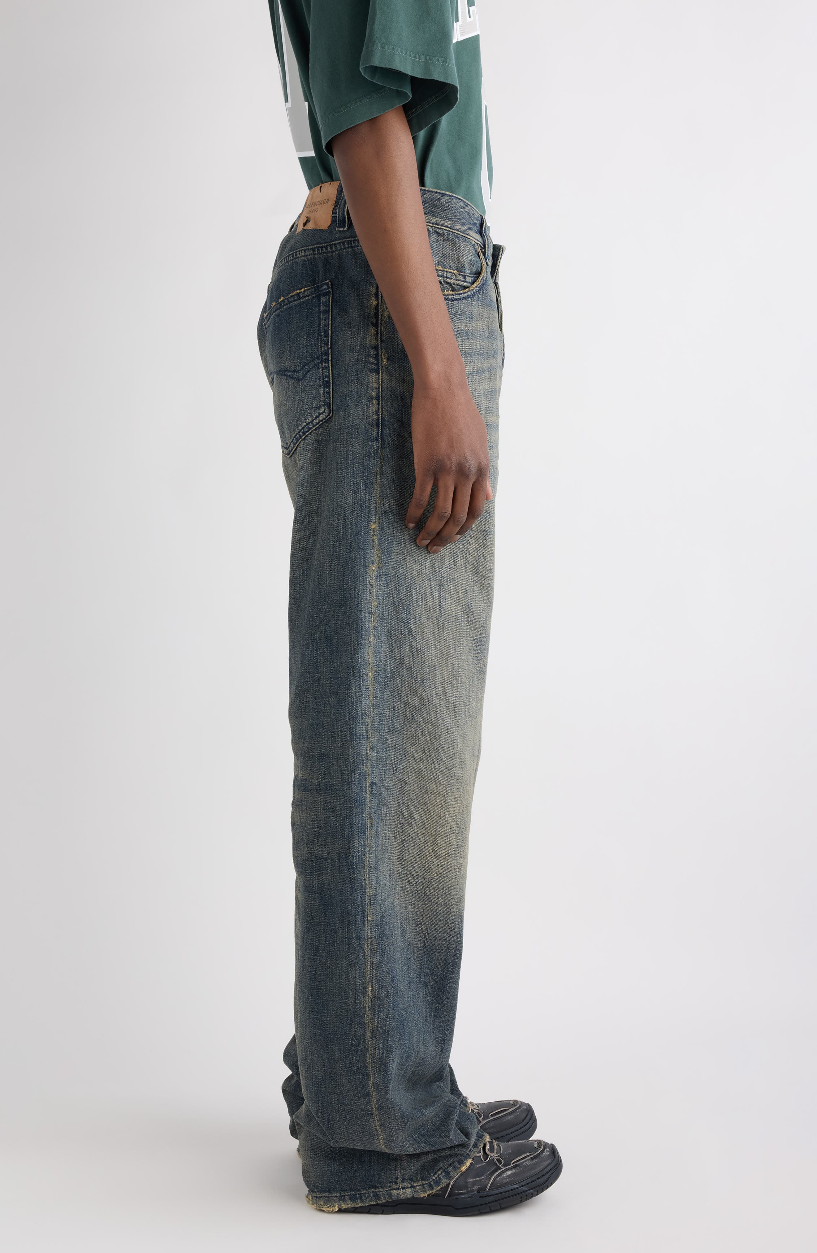 Balenciaga Relaxed Fit Jeans (Men) | Nordstrom