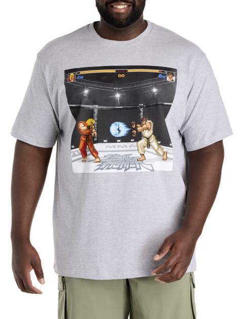 Big & Tall Street Fighter Graphic Tee