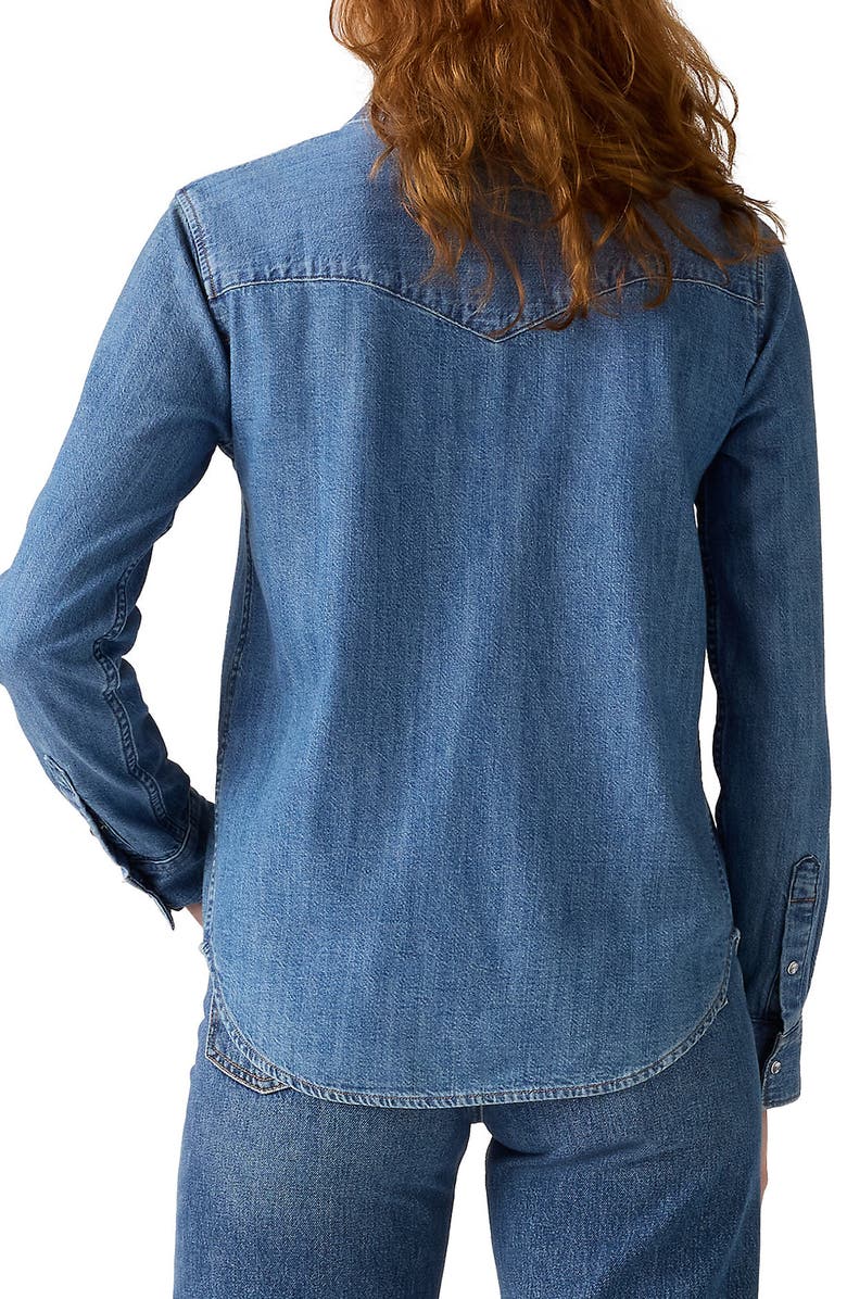 Levi's The Ultimate Western Snap-Up Shirt, Alternate, color, Going Steady 5