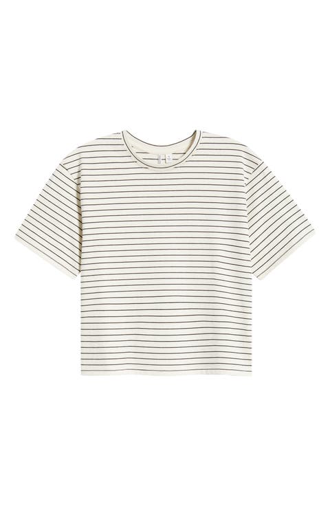 Relaxed Fit Pima Cotton Crewneck T-Shirt