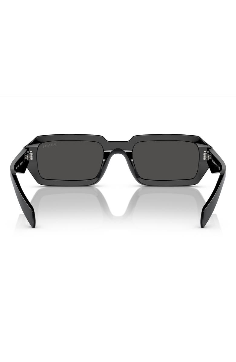 Prada 52mm Irregular Sunglasses, Alternate, color,
