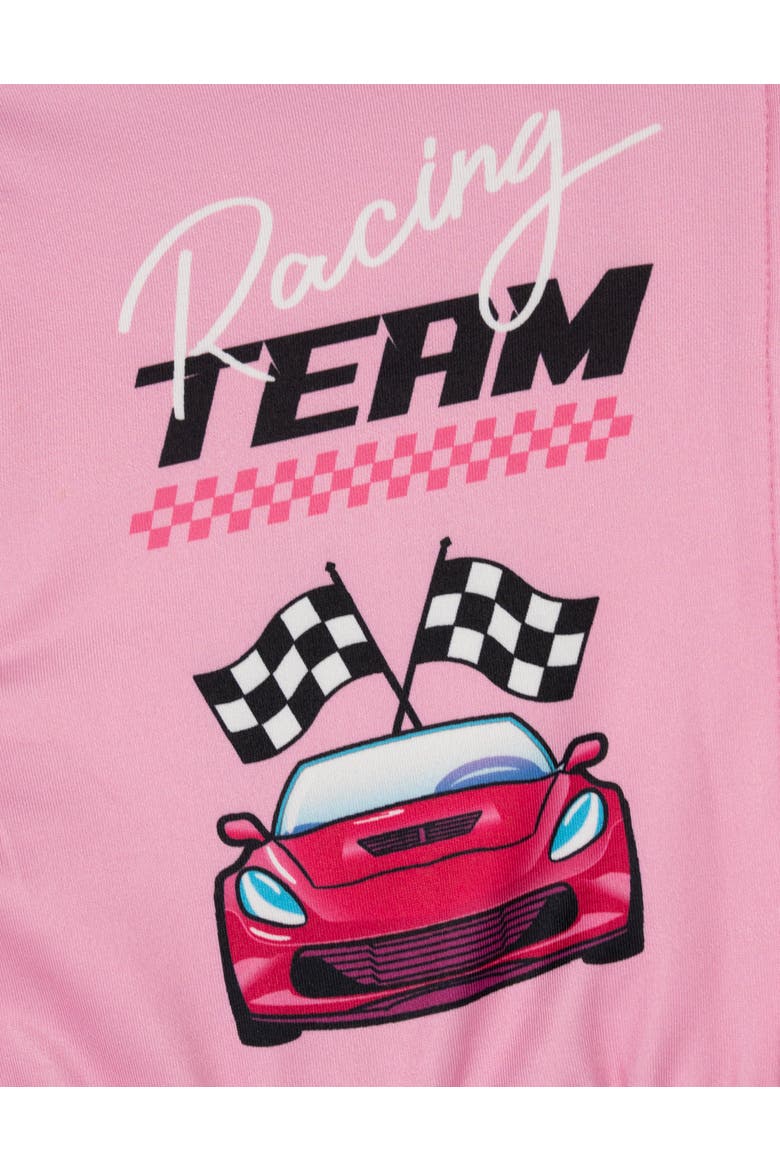Racing Athletic One Piece, Alternate, color, Racing Pink