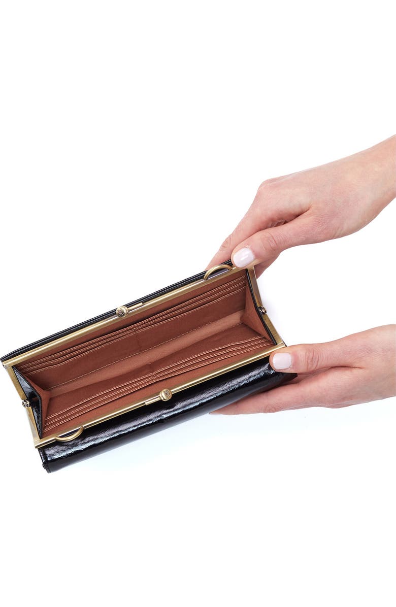 HOBO Mila Leather Wallet on a Chain, Alternate, color,