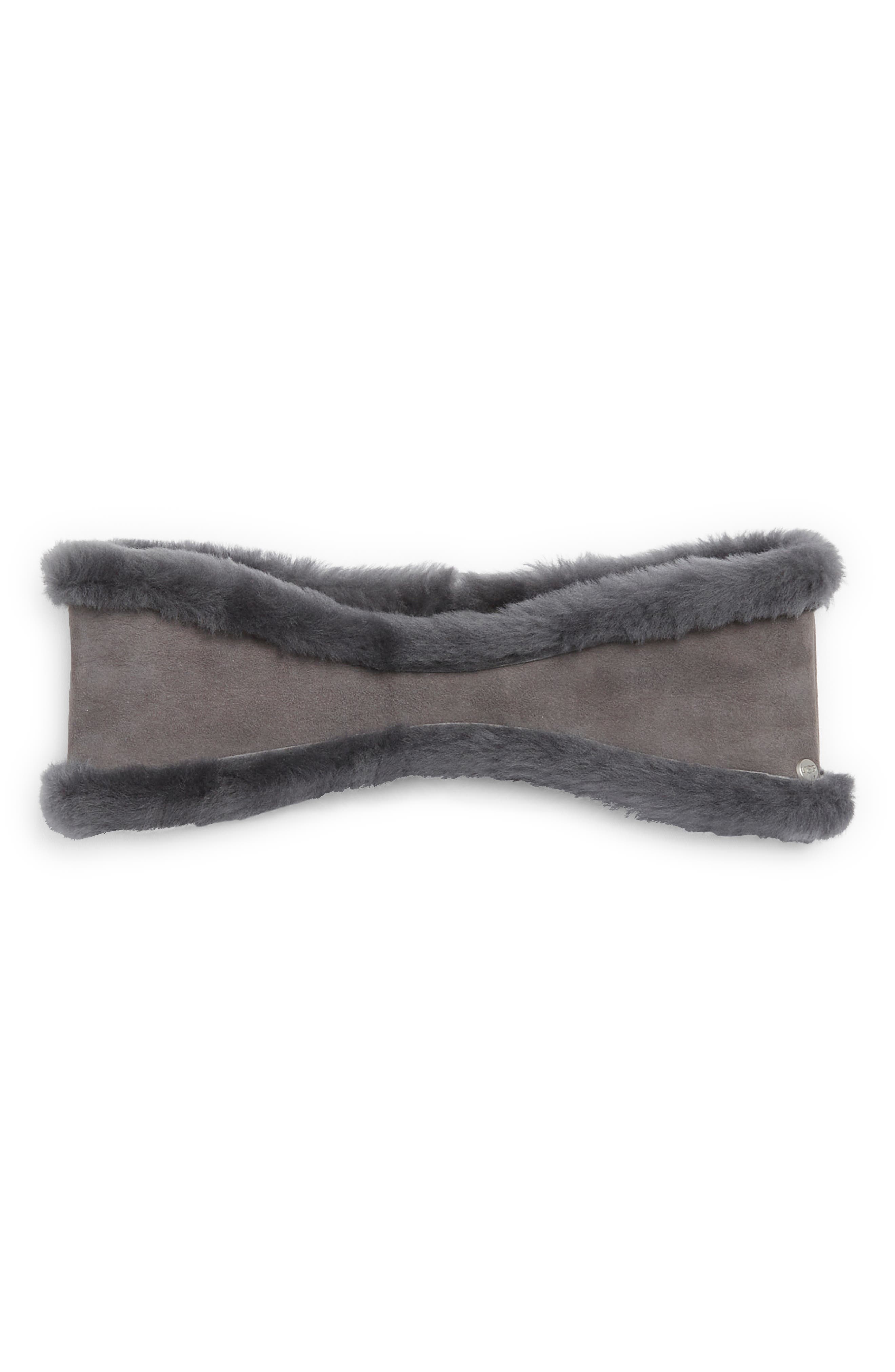 UGG® UGG Reversible Genuine Shearling Headband