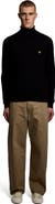 Lyle & Scott Cotton Merino Turtleneck Sweater