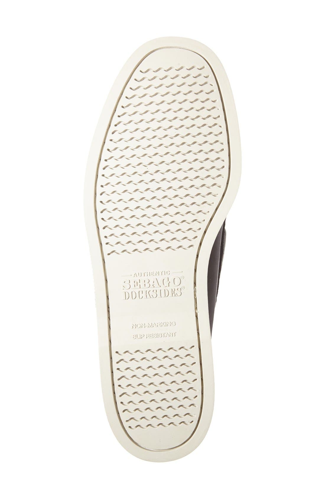 'Docksides®' Boat Shoe, Alternate, color, BLUE NITE LEATHER