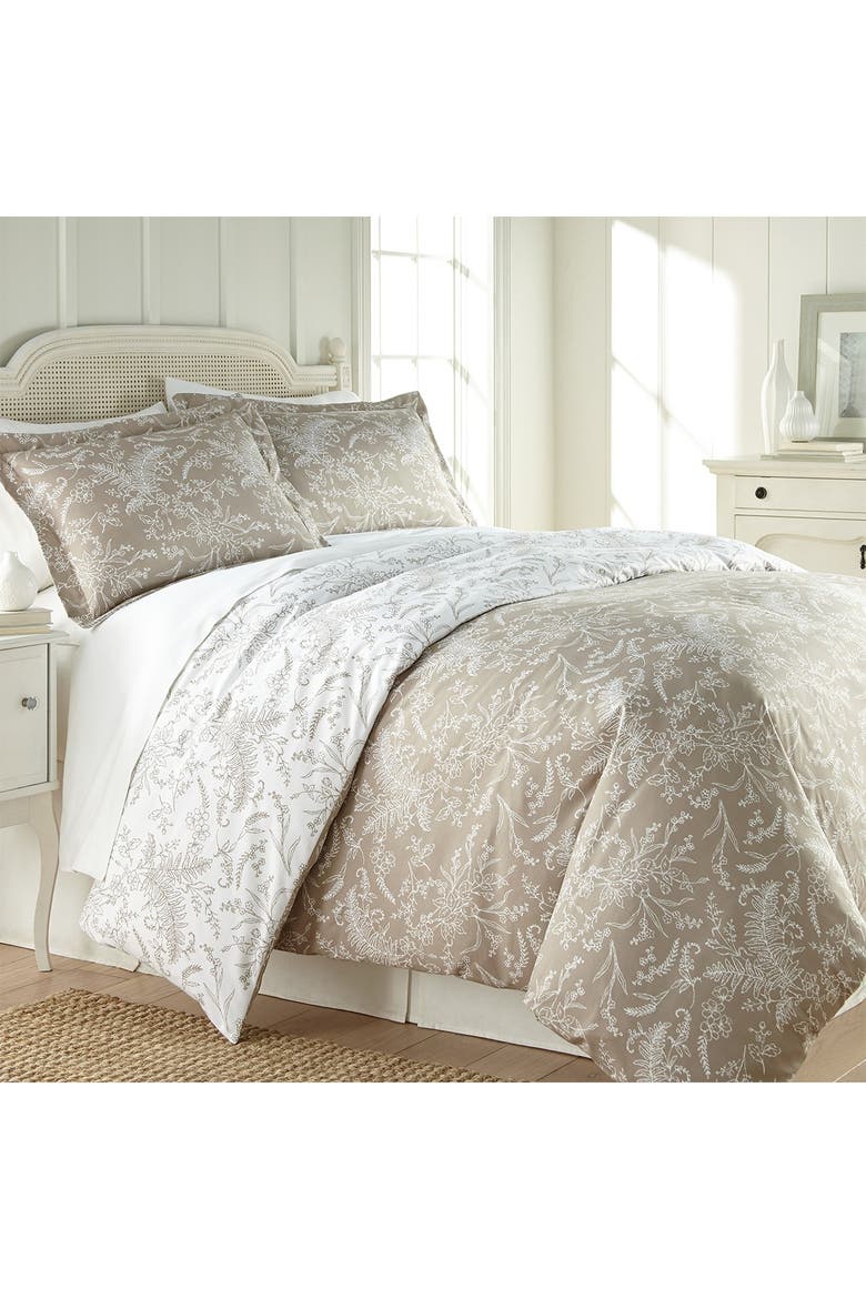 Winter Brush Reversible Comforter Sets, Main, color, WARM SAND