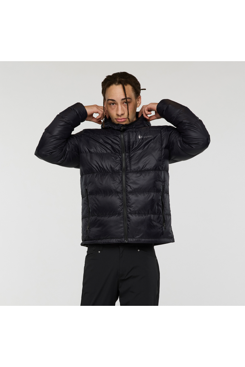 Fuego Max Down Hooded Jacket - Men's, Alternate, color, Cotopaxi Black