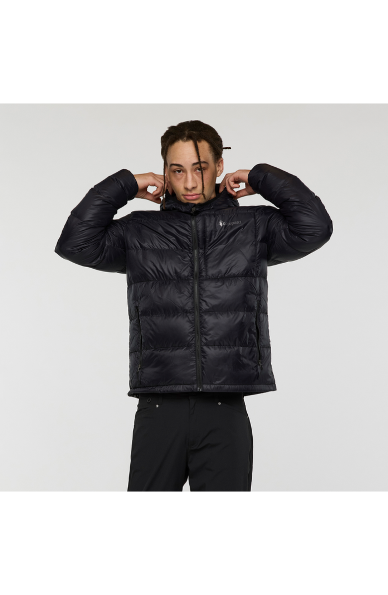 Cotopaxi Fuego Max Down Hooded Jacket - Men's, Alternate, color, Cotopaxi Black