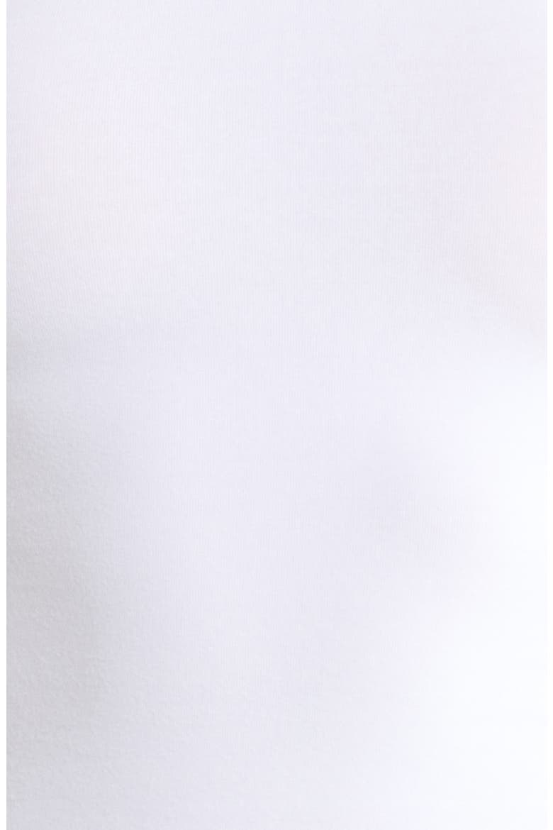 Sculpting Stretch Cotton Jersey T-Shirt, Alternate, color, WHITE