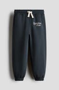 H&M Embroidery-detail Joggers