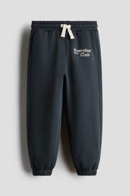 H&M Embroidery-detail Joggers