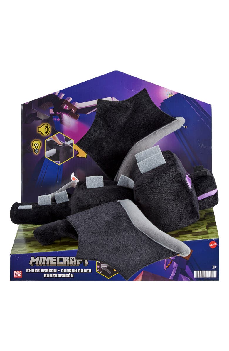Mattel Minecraft Ender Dragon Plush Toy, Alternate, color, 