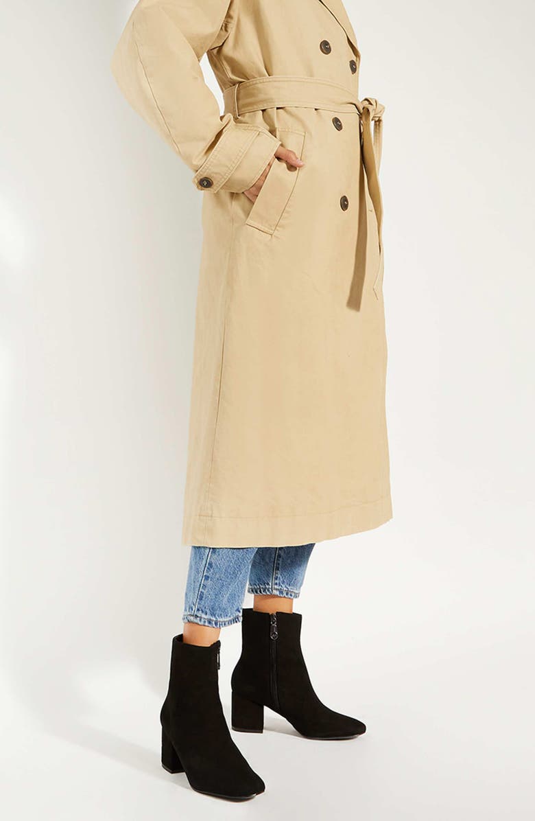 Dune London Ottack Bootie, Alternate, color, Black-Suede