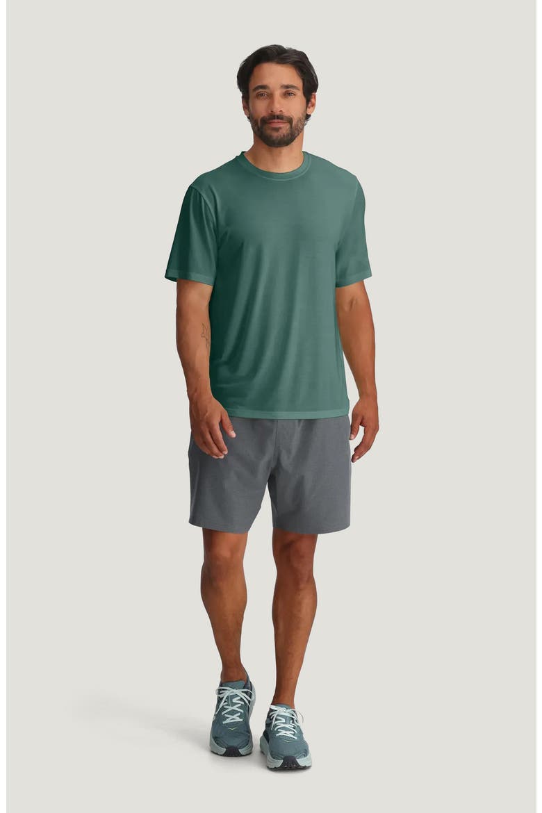 Elevate T-Shirt, Alternate, color, SEA PINE
