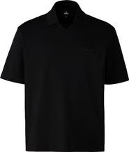 Mackage Marco Silicone Logo Organic Cotton Polo