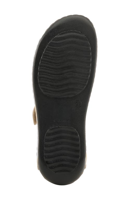 Flexus By Spring Step Karl Slide Sandal In Beige