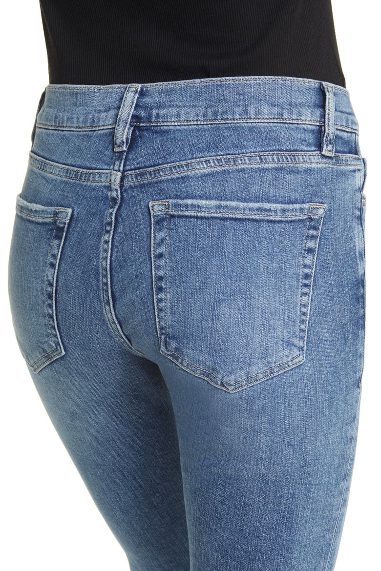 Le Garcon Ankle Slim Boyfriend Jeans, Alternate, color, DAPHNE BLUE