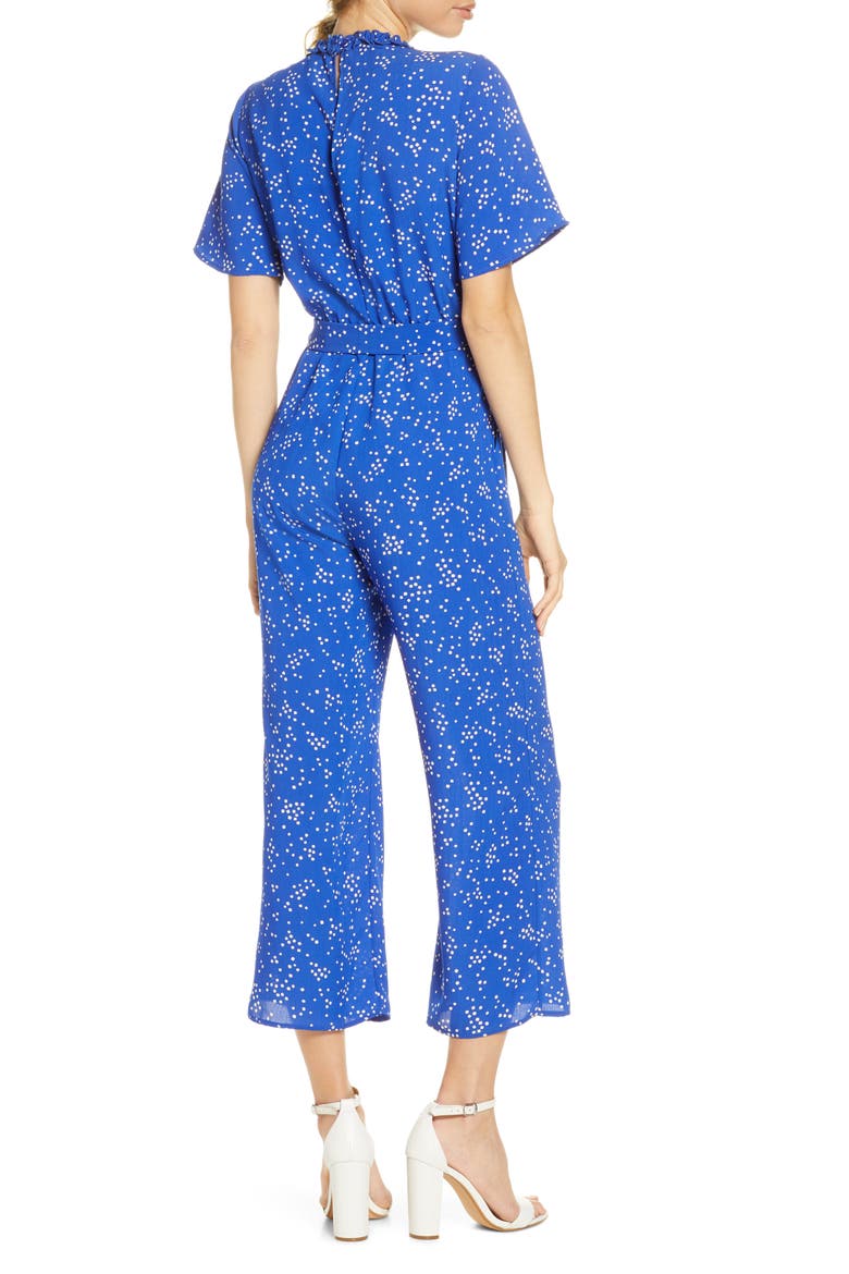 Domi Surplice Neck Jumpsuit, Alternate, color, DOMI