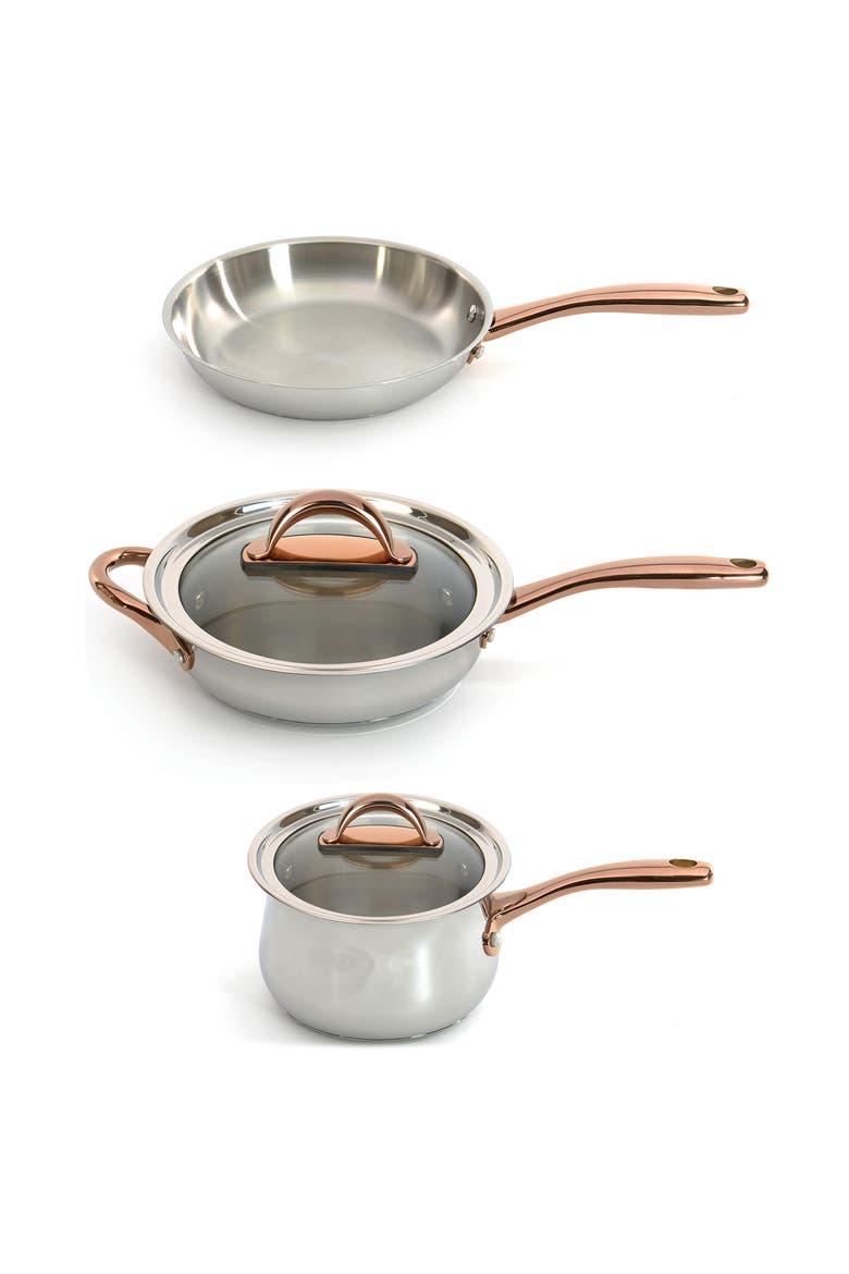 International 4pc Cookware Set, Main, color, SILVER