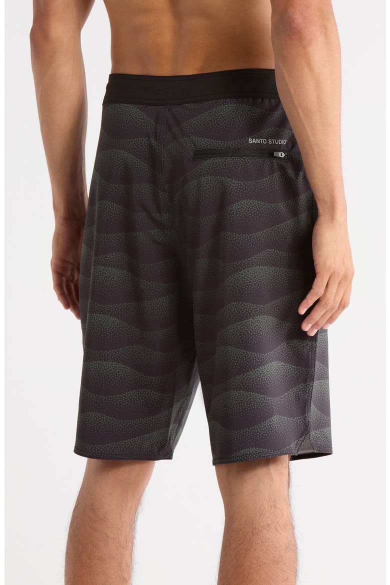 Pro Cole Houshmand Board Shorts, Alternate, color, PARADISE BLACK