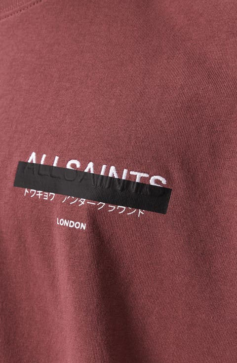 Redact Mock Neck Graphic T-Shirt