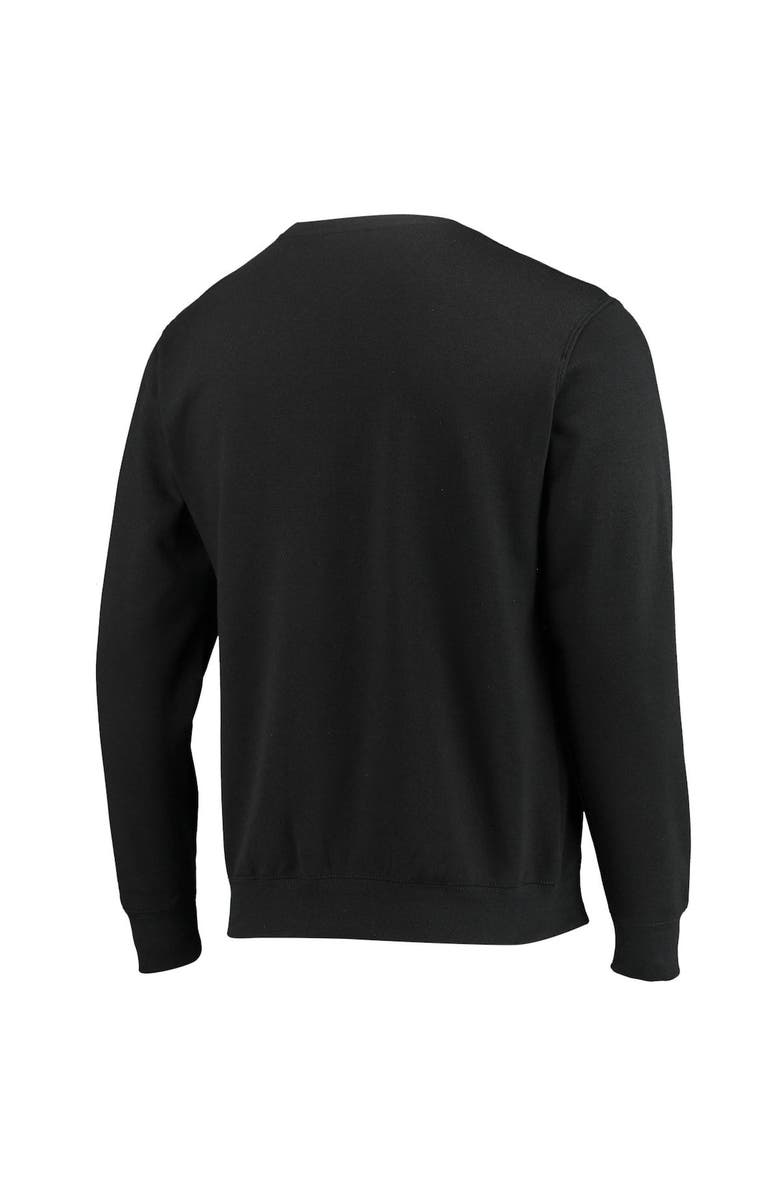 COLOSSEUM Men's Colosseum Black Ohio State Buckeyes Team Arch & Logo Tackle Twill Pullover Sweatshirt, Alternate, color, Black