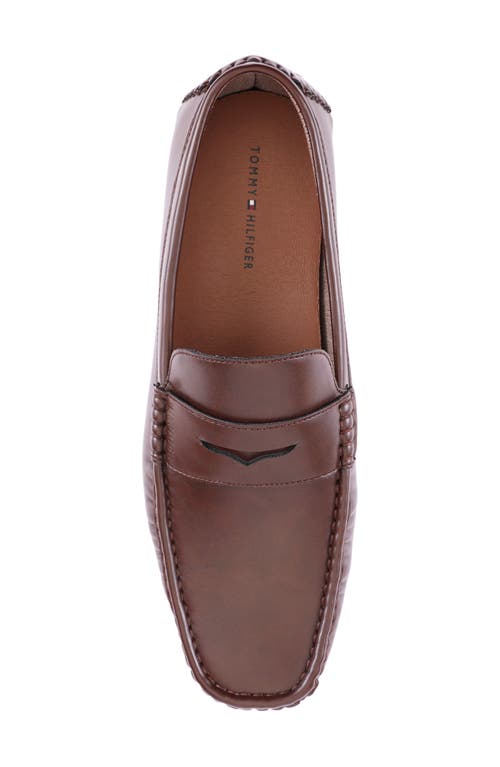 Tommy Hilfiger Amile Penny Driver Loafer In Dark Brown