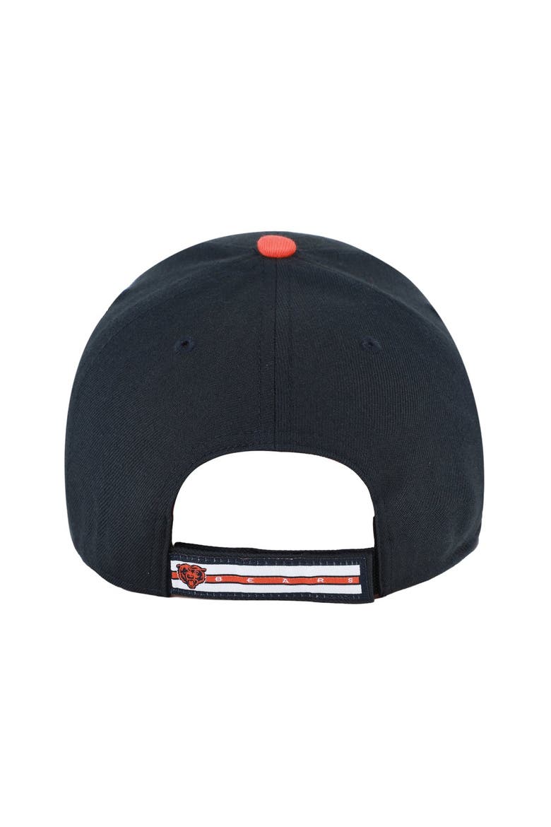 Men's '47  Navy Chicago Bears Throwback MVP Adjustable Hat, Alternate, color, Navy