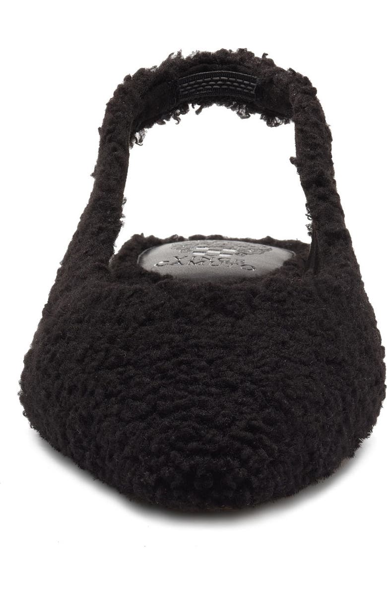 Vince Camuto Presnue Faux Shearling Slingback Flat, Alternate, color,